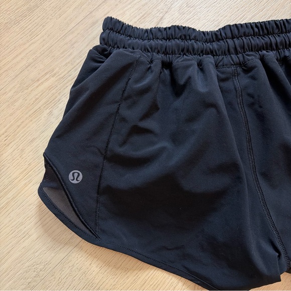 Lululemon black hotty hot shorts - Picture 2 of 7